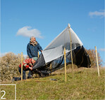 2 Installation einer Malaisefalle am Standort Geesower Hügel in Brandenburg