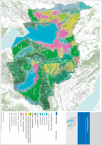 Linke Seite: Abb. 1: Die charakteristischen Landschaftstypen des Kantons Zug dienen als fachliche Grundlage für verschiedene planerische und konzeptionelle Aufgaben. Für die Umsetzung in der Planungspraxis werden sie flächendeckend identifiziert, räumlich bezeichnet, mit den relevanten kantonalen Fachstellen diskutiert und abgestimmt sowie kartographisch dargestellt. © Amt für Raumplanung Zug, Planentwurf Dezember 2017 The catalogue of landscape types of the Canton of Zug is intended as a basis for planning and conceptual work. In an ongoing effort, landscape types are being identified, specified in terms of spatial extent and location across the entire canton, discussed with relevant cantonal authorities, and mapped.