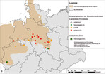 <strong>Abb. 3: </strong>Erhaltungszustand der Wochenstubenkolonien der Bechsteinfledermaus in gemeldeten Natura-2000-Gebieten in der deutschen atlantischen biogeographischen Region im Vergleich zum Erhaltungszustand im „Hambacher Wald“. Conservation status of the nursery colonies of Bechsteins bat in reported Natura-2000 sites in the German Atlantic biogeographic region compared to the conservation status of the Hambacher Wald.