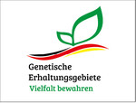 <strong>Abb. 5: </strong>Logo des BMEL für die Auszeichnung genetischer Erhaltungsgebiete in Deutschland. Logo of the BMEL to award genetic reserves in Germany.