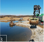 3 Dieser Teich entstand als Ausgleichsmaßnahme im Zuge eines Autobahnbaus.