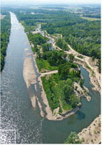 9 Flussrenaturierungen wie an der Mur zählen zu den wichtigen großen Projekten von freiland. (9) Aufweitung Gosdorf an der Grenzmur, (10) Aufweitung Lässer Au an der Oberen Mur