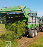 10 Das wertvolle Grünland Luxemburgs wird mithilfe der Mahdgutübertragung renaturiert.