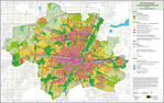 Abb. 1: Klimafunktionsatlas/Stadtklimaanalyse Landeshauptstadt München – Karte 11: Bewertungskarte Stadtklima. Die Karte steht unter Webcode NuL2231 zur Verfügung.