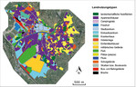 Abb. 3: Für unsere Untersuchung städtischer Baumpflanzungen differenzierte Landnutzungstypen der Stadt Meran.