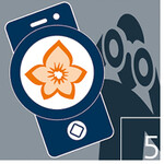 5 Mit der Flora Capture war das Team in die Entwicklung eingestiegen. Interessierte konnten Pflanzen fotografieren und über die App an die Botaniker in Jena schicken.