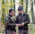 2 Henning Schwartz (links) und Michael Keßler beim fachlichen Austausch.