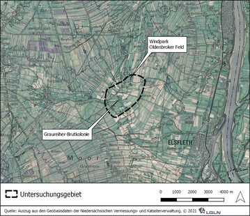  Abb. 1: Lage des Untersuchungsgebietes im Raum 