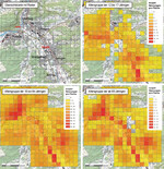 Abb. 4: Intensität der Naherholungsnutzung gemäß selbstberichtetem Verhalten der befragten Personen, dargestellt nach Altersgruppen