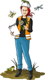 Beim Transfer von naturschutzfachlichen Zielen in die praktische Umsetzung gibt es manchen Stolperstein. Umweltbaubegleiterin Franziska Schmitz berichtet monatlich über die Sternstunden ihrer Arbeit.