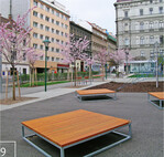 9 Im urbanen Raum – hier in Wien im 6. Bezirk – steht der Mensch im Fokus der Planung.