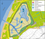 Lageplan der Ausführungsplanungen Tidepolder Luneplate