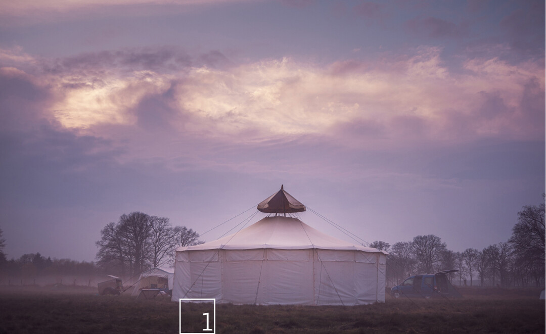 Morgenstimmung beim Humusfestival