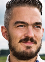 Tim Kreetz arbeitet bei Natuurmonumenten. Er koordiniert das Naturmanagement im Marker Watt.