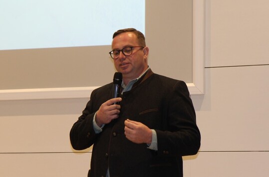 Tobias Winnige, Vorsitzender des Geflügelwirtschaftsverbandes Brandenburg e. V.