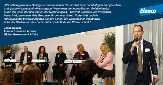 Der europäische Geflügelsektor diskutierte am 11. Oktober 2023 in Brüssel über nachhaltige Produktion und 
Zusammenarbeit.